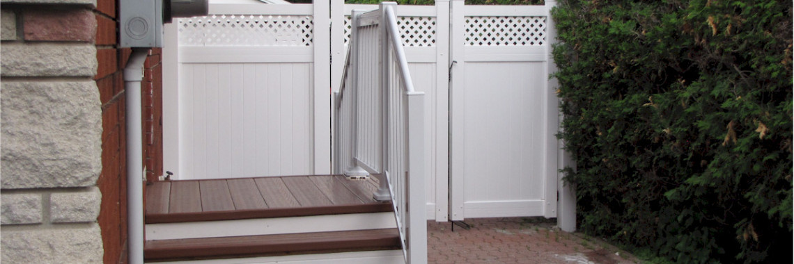 PVC Fence and Deck