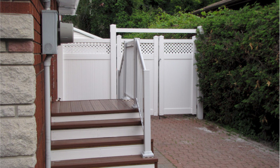PVC Fence and Deck