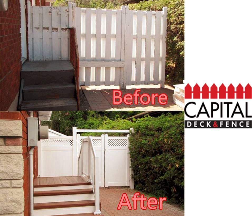 Capital Deck and Fence Transformation 1