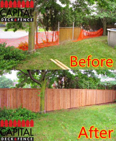Capital Deck and Fence Transformation 9