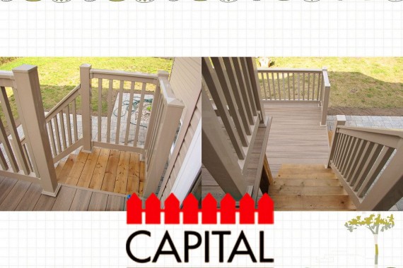 capital deck and fence previous work