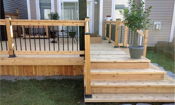 Capital Deck And Fence - Cedar Deck 03