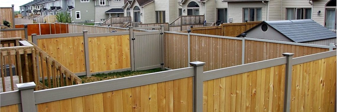 Capital Deck And Fence - PVC Fence - Wood Inside